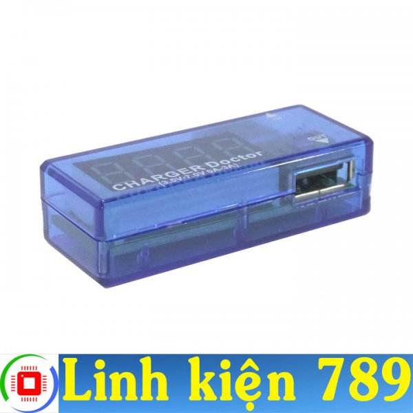 USB đo dòng và điện áp 3.5-7VDC  0A-3A